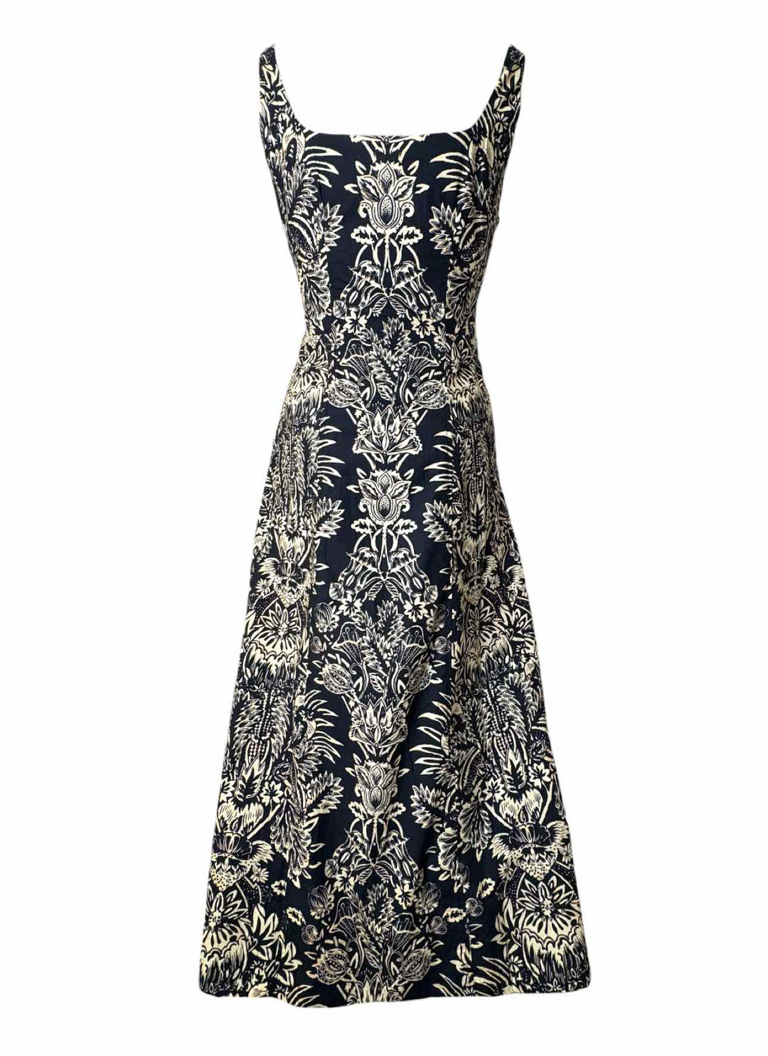 Ulla Johnson Size 6 Natali Tank A-Line Noir Flora Dress