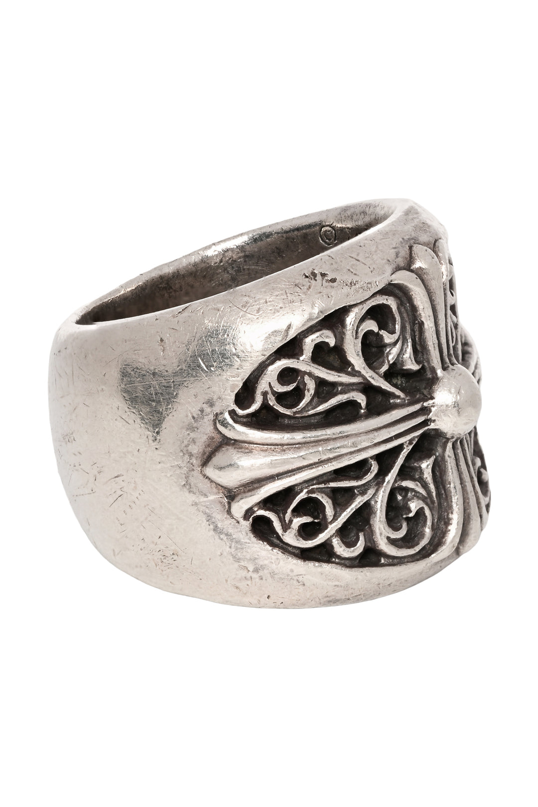 Chrome Hearts Size 12.5 Classic Oval Cross Ring