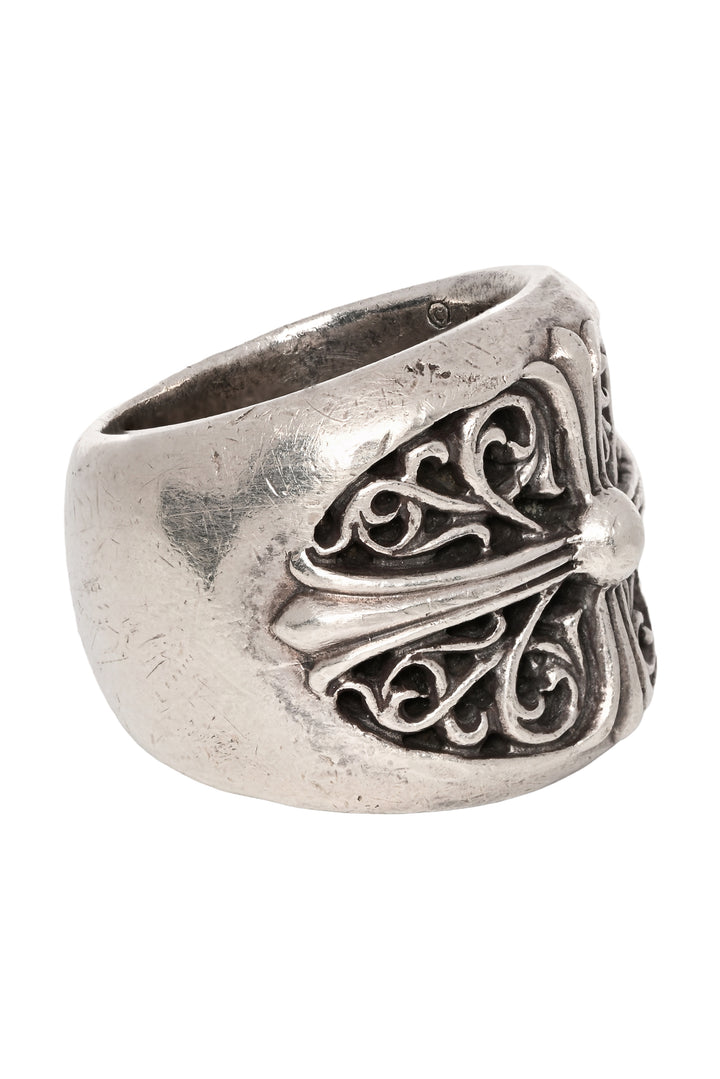 Chrome Hearts Size 12.5 Classic Oval Cross Ring