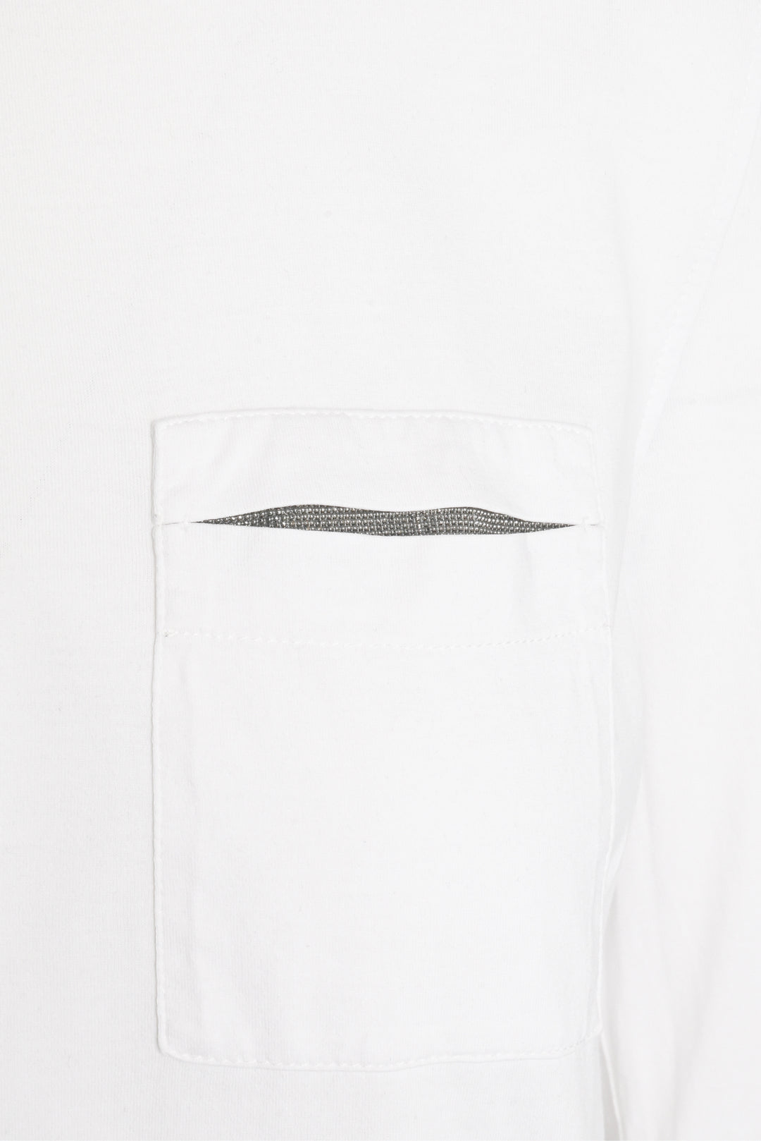 Brunello Cucinelli Size S Monili Pocket Detail Top