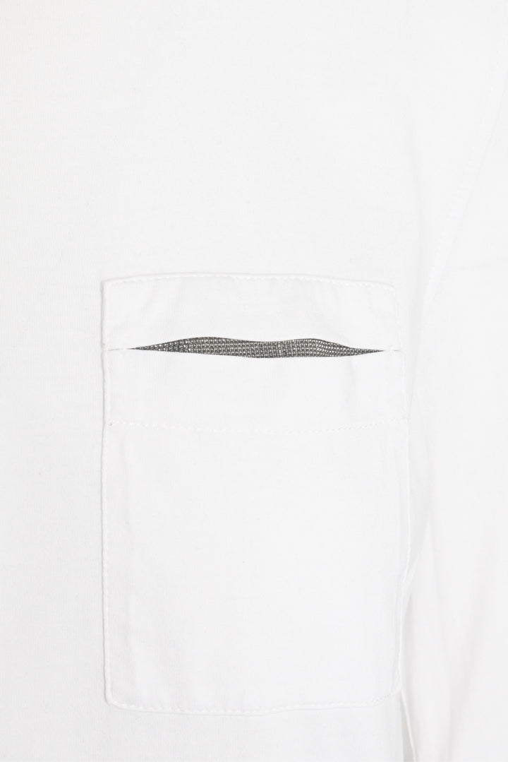 Brunello Cucinelli Size S Monili Pocket Detail Top