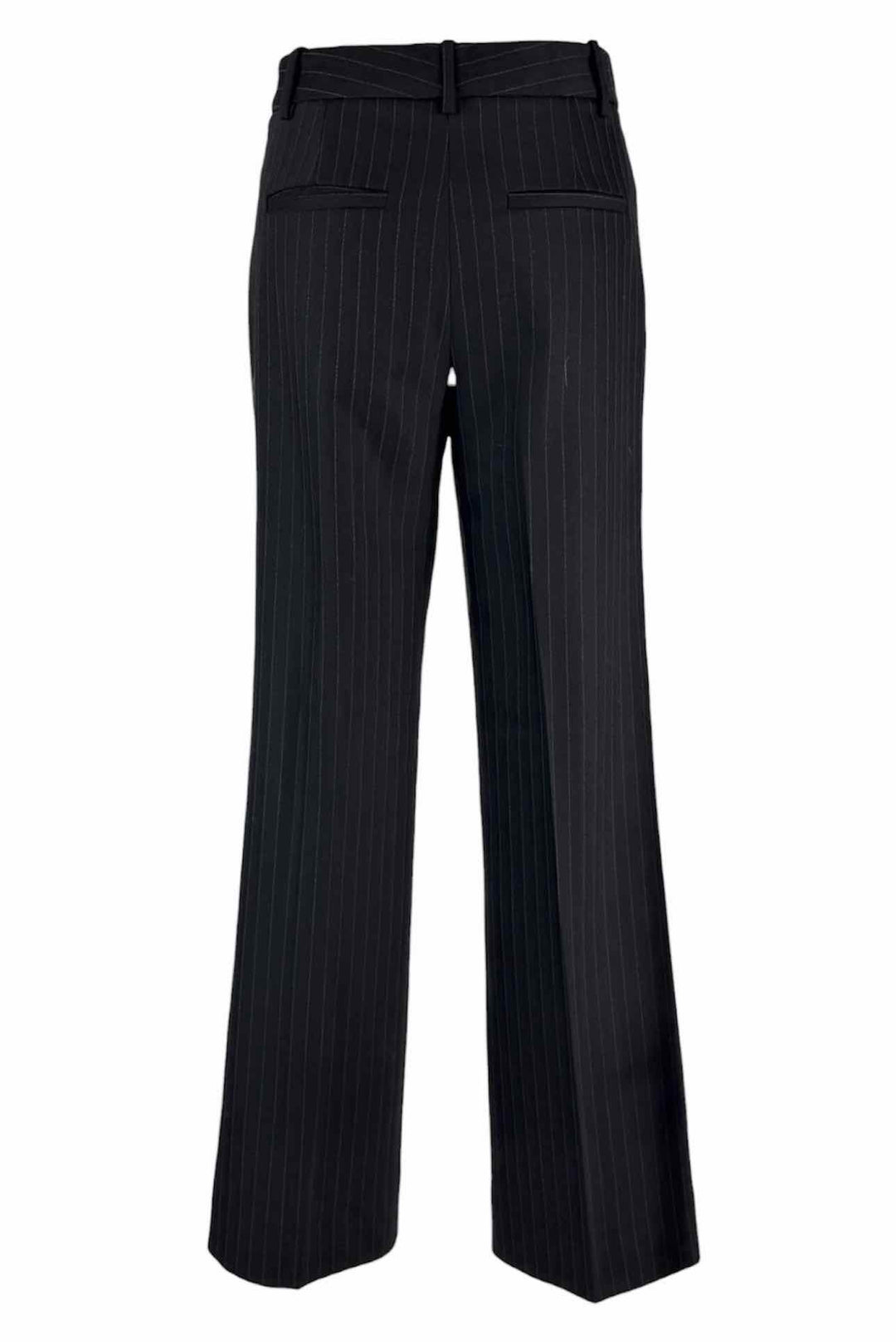 Nili Lotan Size 2 Pinstripe Straight Leg Pants