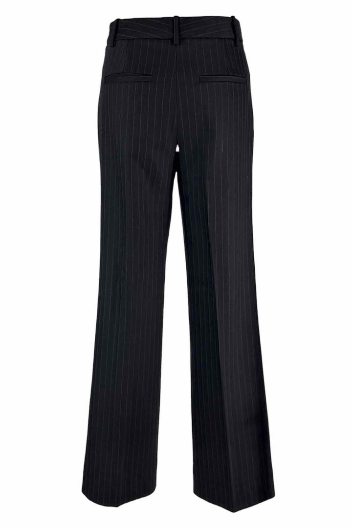 Nili Lotan Size 2 Pinstripe Straight Leg Pants