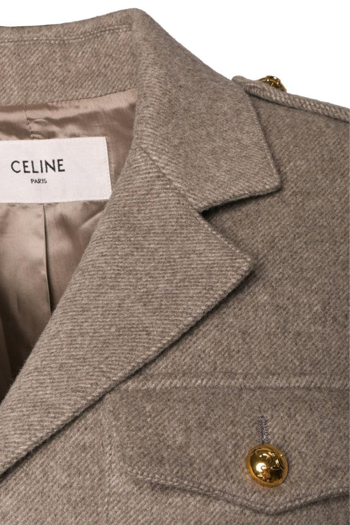 Celine Size 38 2023 Cashmere Utility Jacket