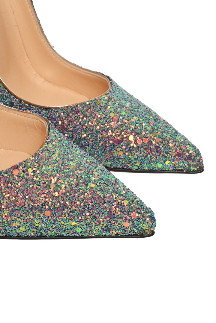 Louboutin Size 36.5 So Kate Glitter Pumps