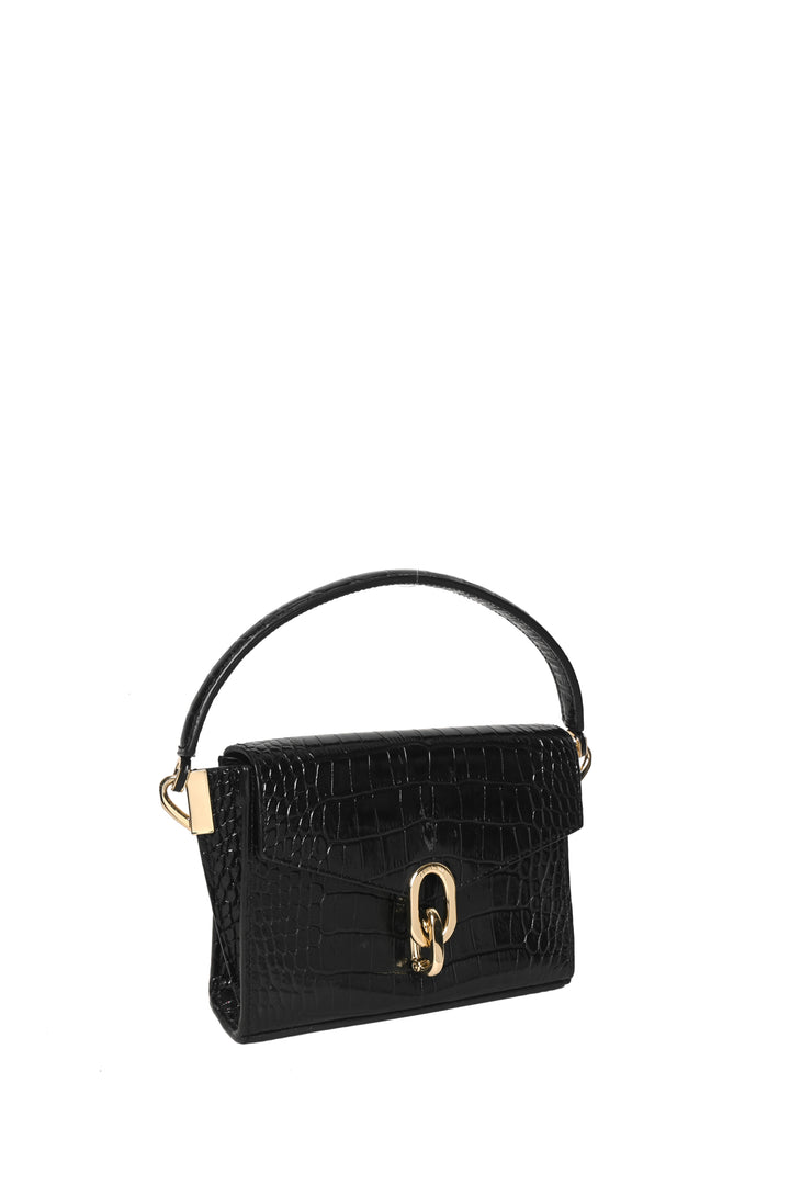Anine Bing Croc Embossed Colette Crossbody