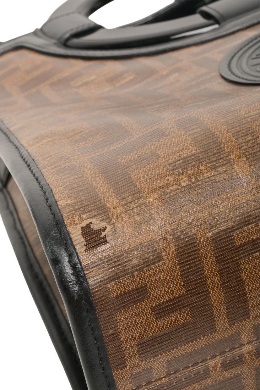 Fendi Zucca Small Runaway Shopping Tote