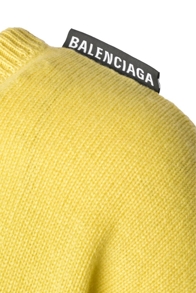 Balenciaga Size S 2019 Oversized Crewneck Cashmere Sweater