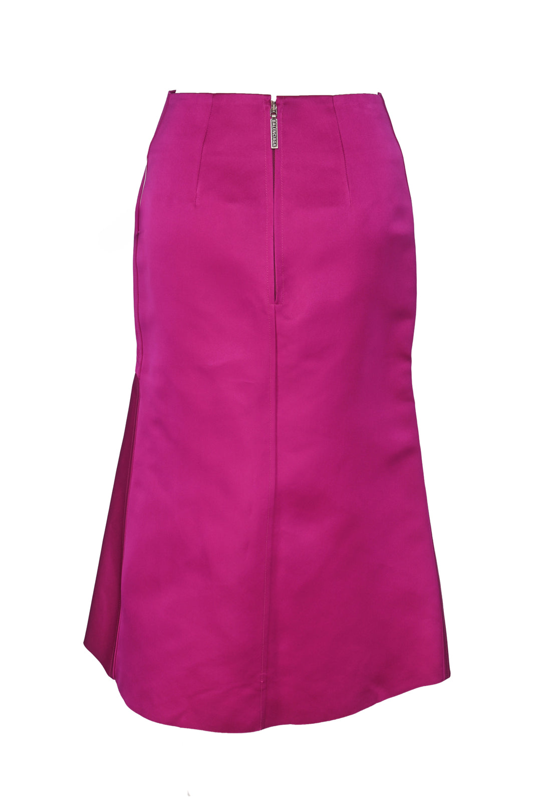 Balenciaga Size 34 2018 Silk Godet Skirt