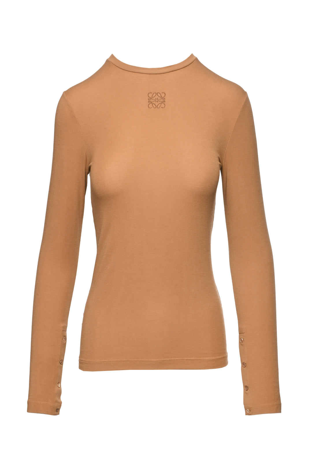 Loewe Size XS/S Anagram Embroidered Logo Long Sleeve T-Shirt