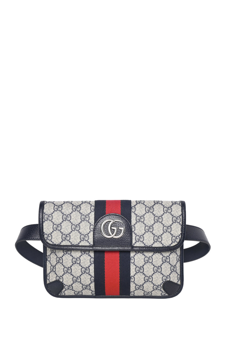 Gucci GG Supreme Monogram Web Small Ophidia Belt Bag