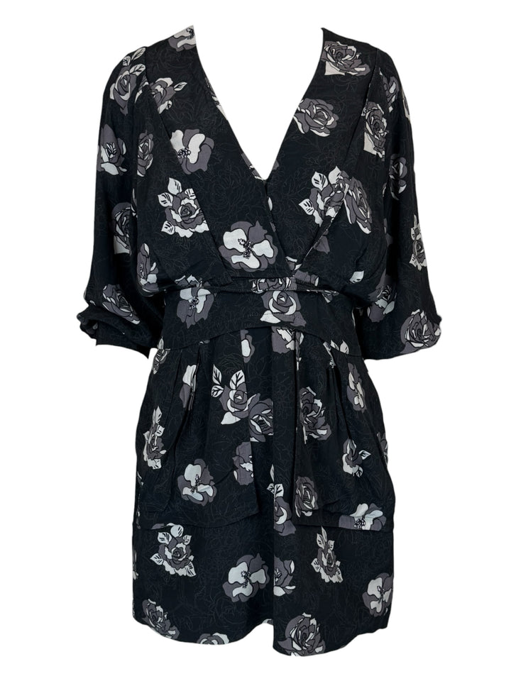 Smythe Size 4 Floral Mini Dress