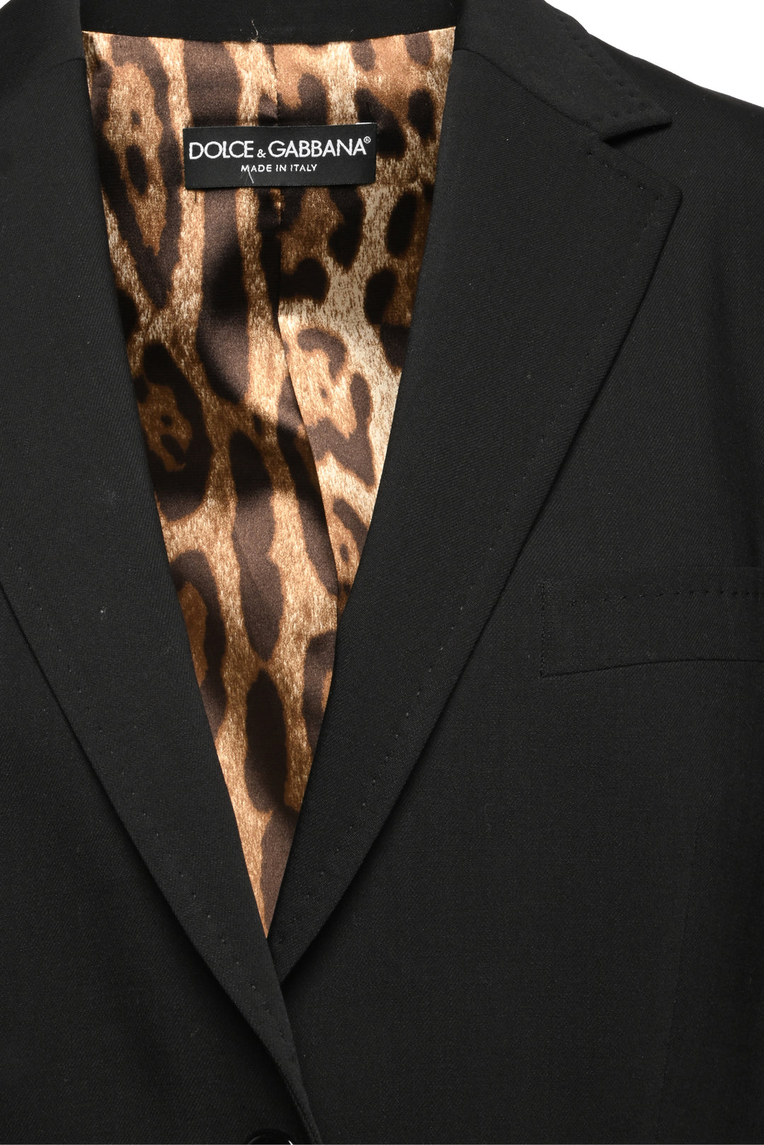 Dolce & Gabbana Size 44 Wool Single Breasted Blazer