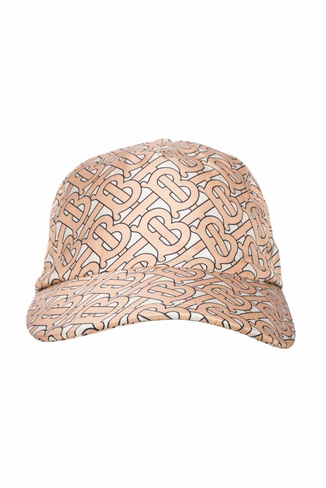 Burberry Size S/M Monogram Silk Foulard Basebal Hat