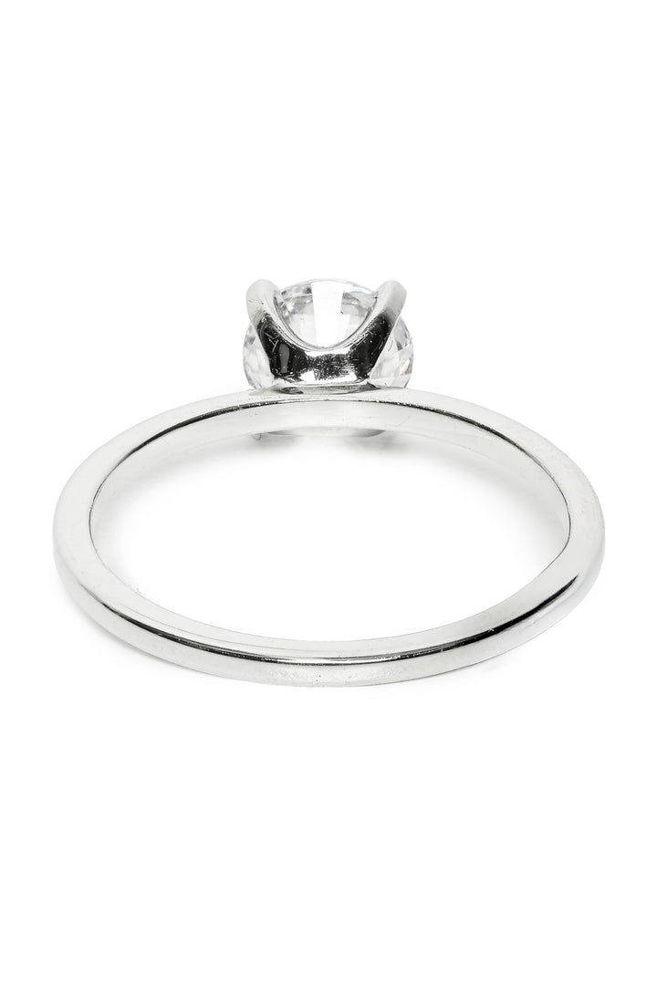 Pandora Size 7 14k White Gold 1ct Lab Grown Diamond Ring