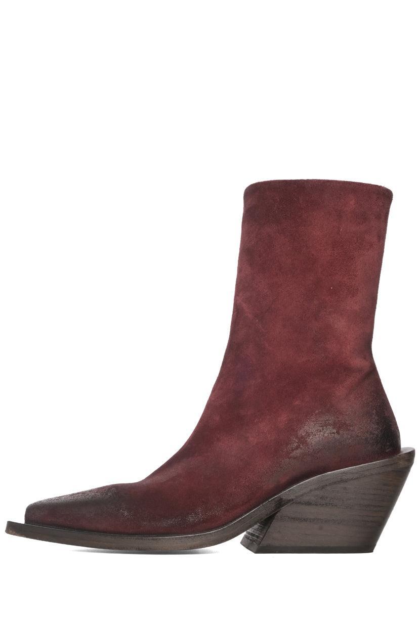 Marsell Size 39 Gessetto Suede Ankle Boots