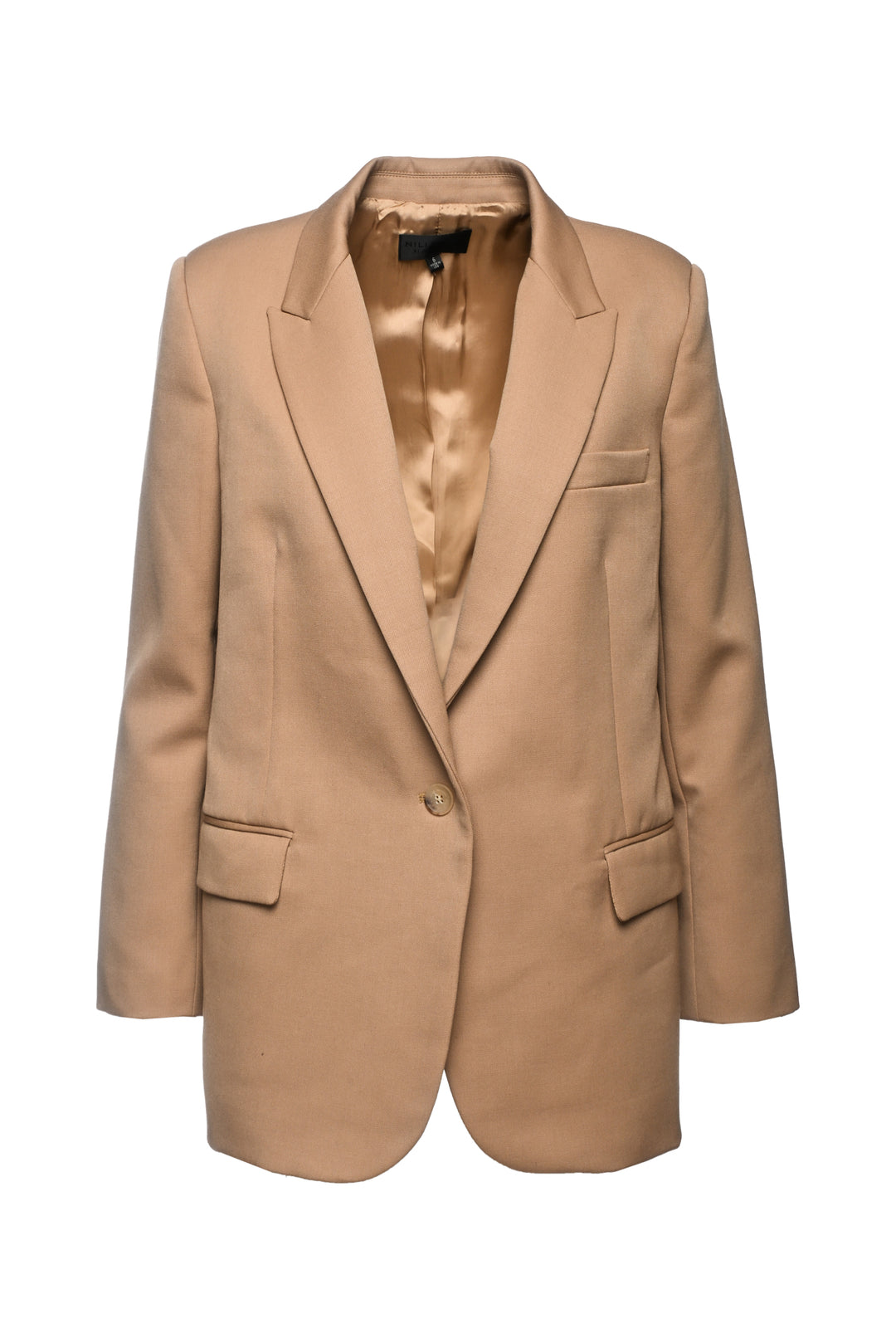 Nili Lotan Size 6 Diane Stretch Wool Twill Blazer