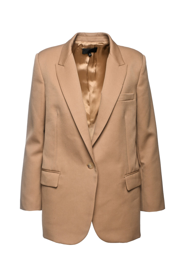 Nili Lotan Size 6 Diane Stretch Wool Twill Blazer