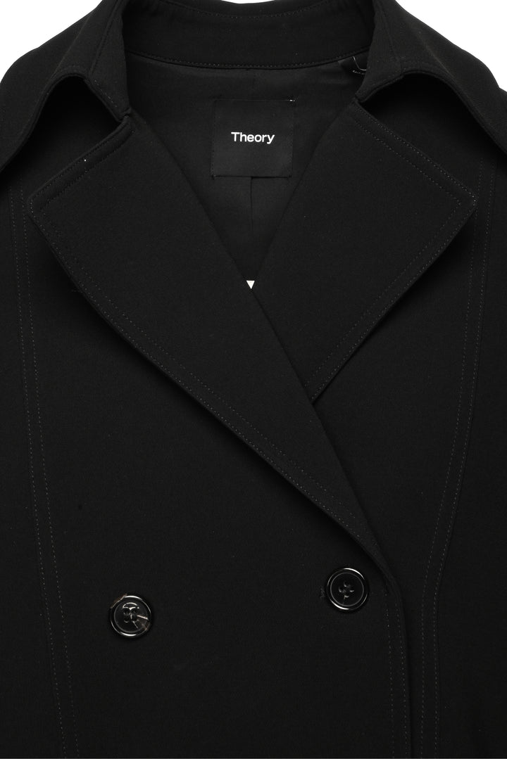 Theory Size L Crop Admiral Jacket