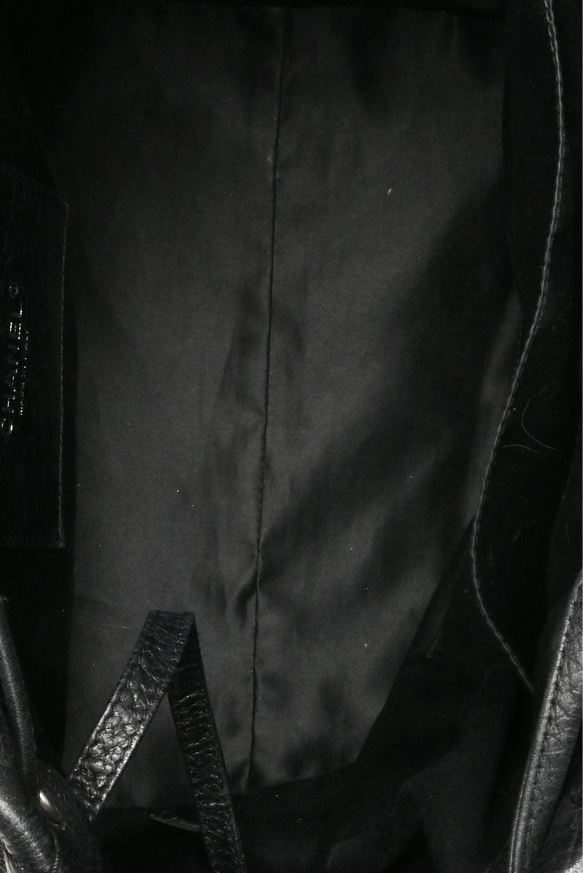 Chanel 2010-2011 Glazed Calfskin On The Road Drawstring Tote