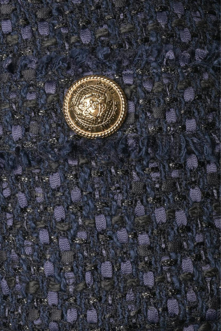 Balmain Size L Tweed Blazer