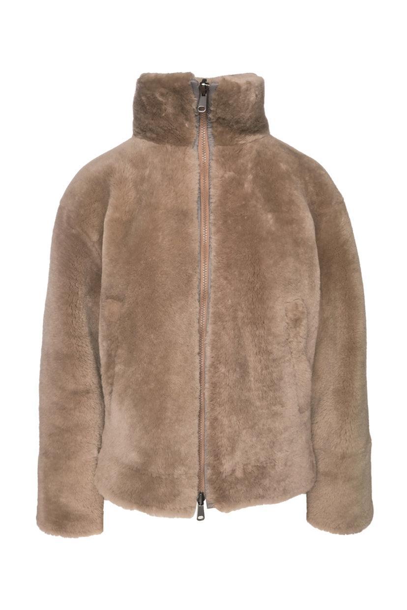 Brunello Cucinelli Size 40 Reversible Shearling Jacket