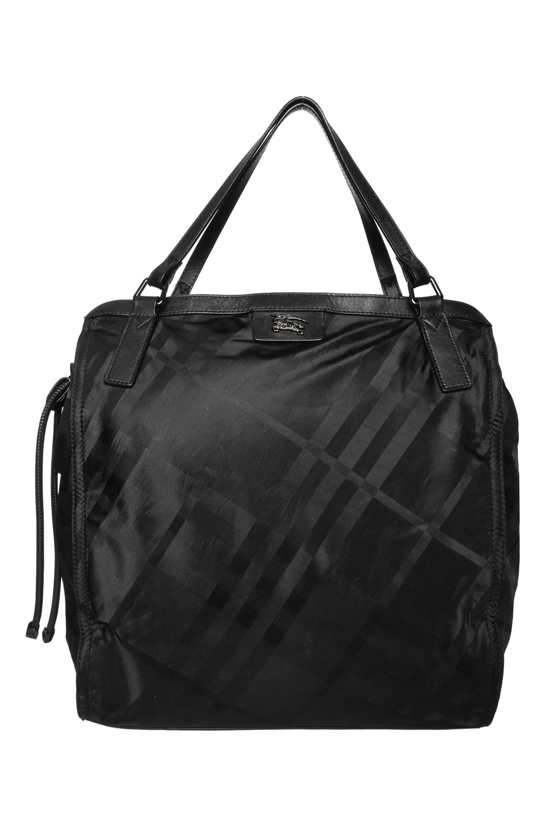 Burberry Check Nylon Buckleigh Tote
