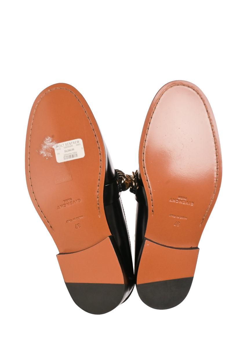 Givenchy Size 37 Chain Loafers