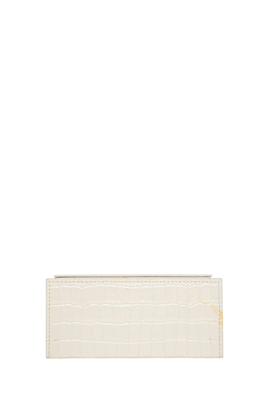 L'AFSHAR Ida Croc Embossed Shoulder Bag