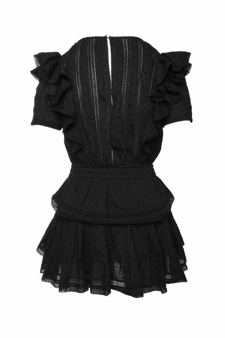 Love Shack Fancy Size S Natasha Heritage Mini Dress