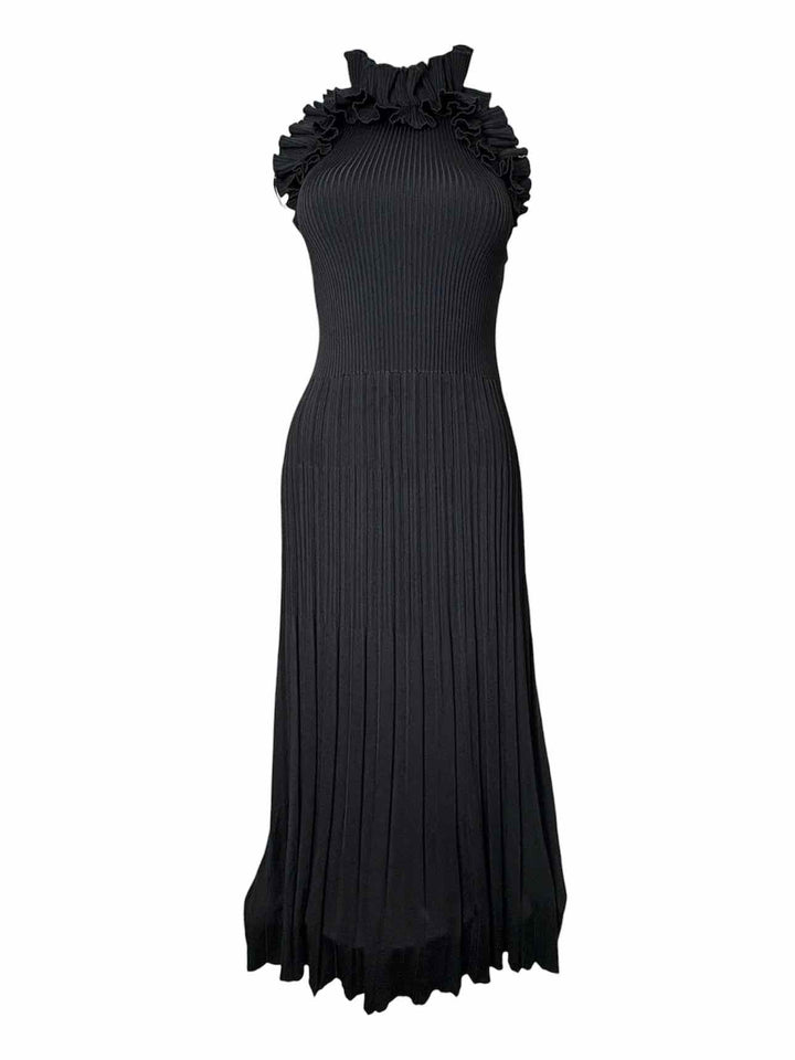 Zimmermann Size 2 Postcard Ruffle Midi  Dress