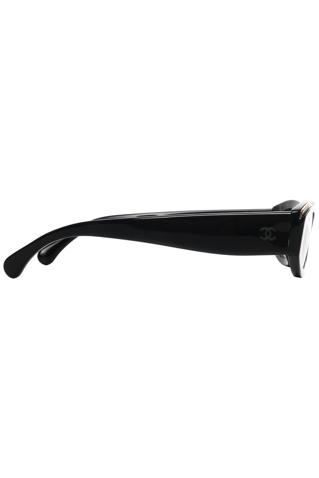 Chanel Logo Trim Cat Eye Sunglasses