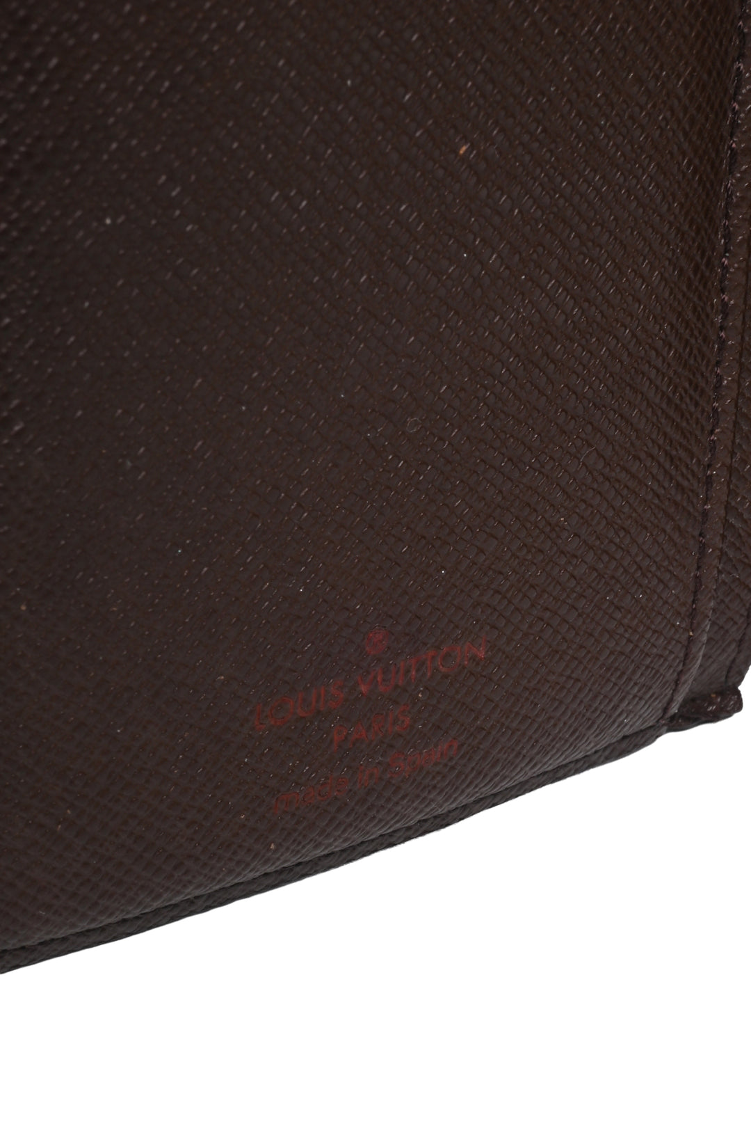Louis Vuitton 2006 Damier Ebene French Purse Wallet