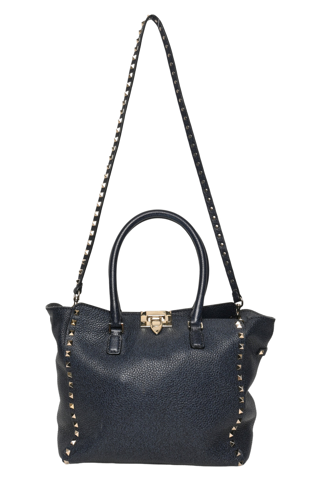 Valentino Rockstud Trapeze Tote