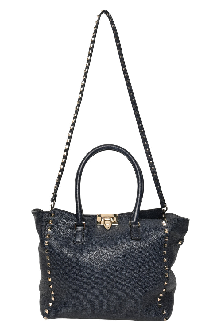 Valentino Rockstud Trapeze Tote