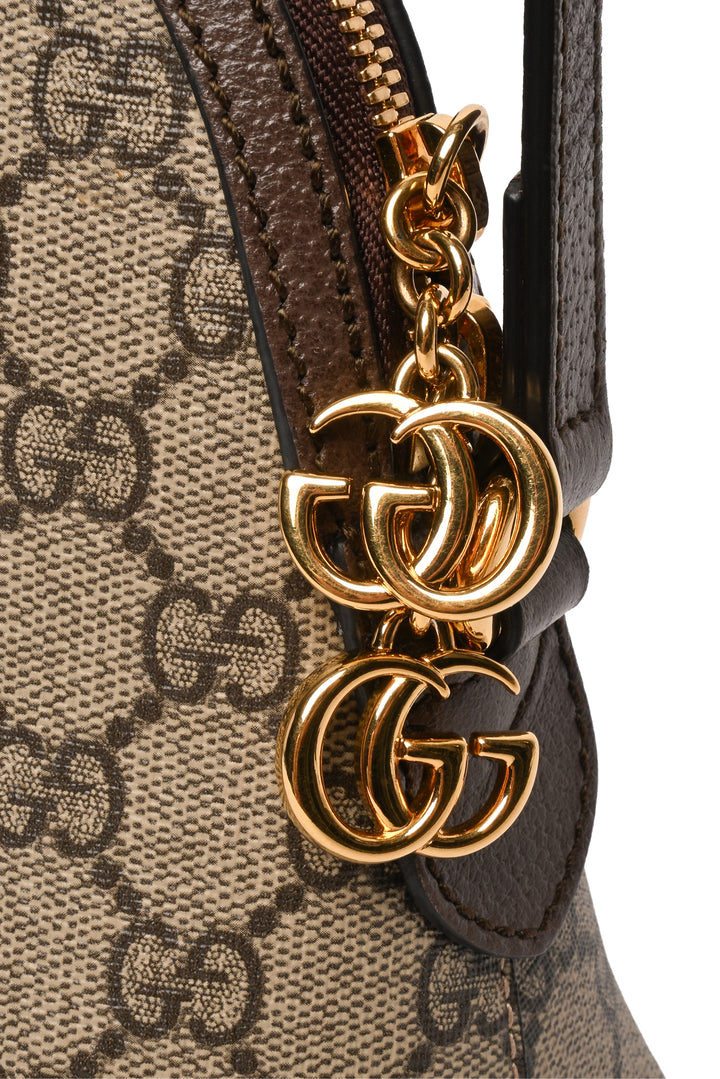 Gucci Small GG Supreme Ophidia Dome Small Crossbody