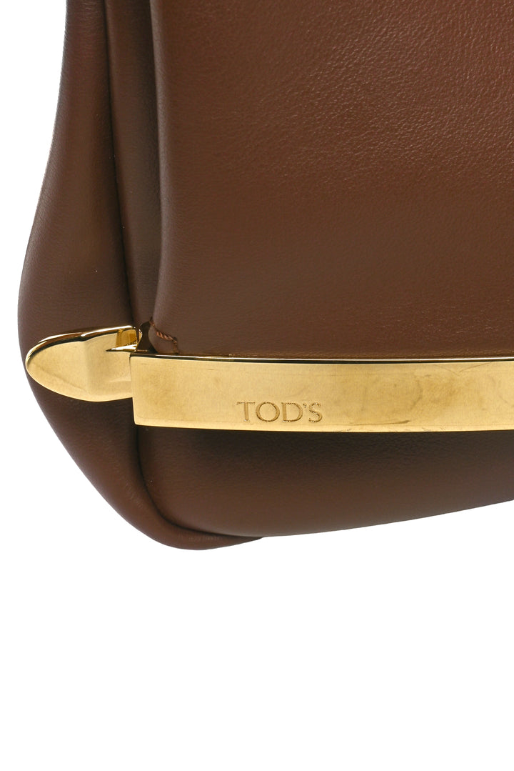 Tod's Magenta Clutch Shoulder Bag