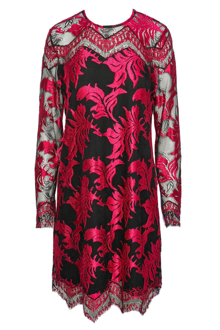 Just Cavalli Size 44 Embroidered Lace Dress