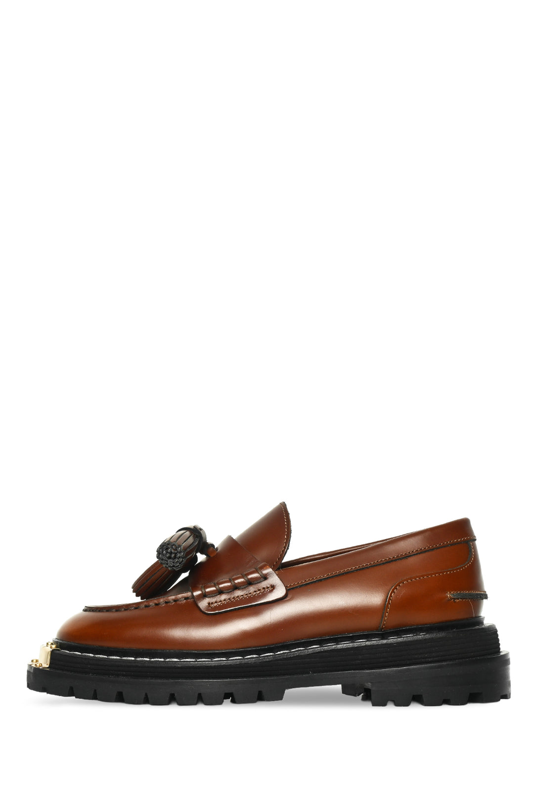 Sandro Size 36 Leather Tassel Loafers