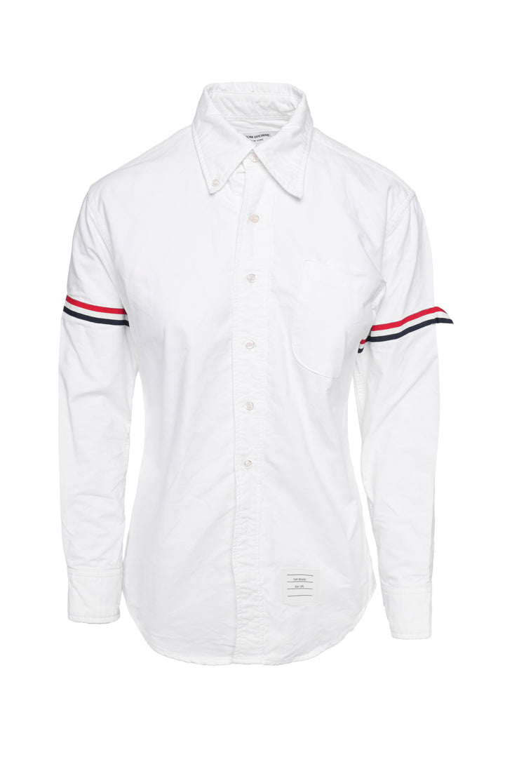 Thom Browne Size 1 Men's Oxford Shirt Long Sleeve