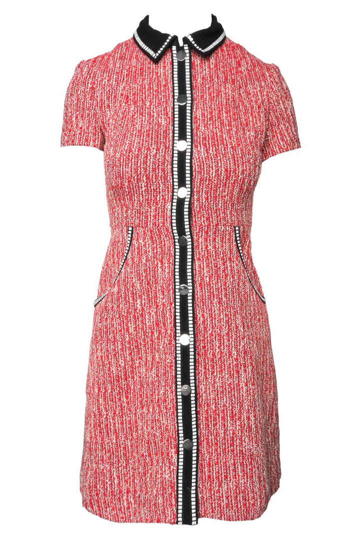 maje Size 36 Renati Tweed Dress