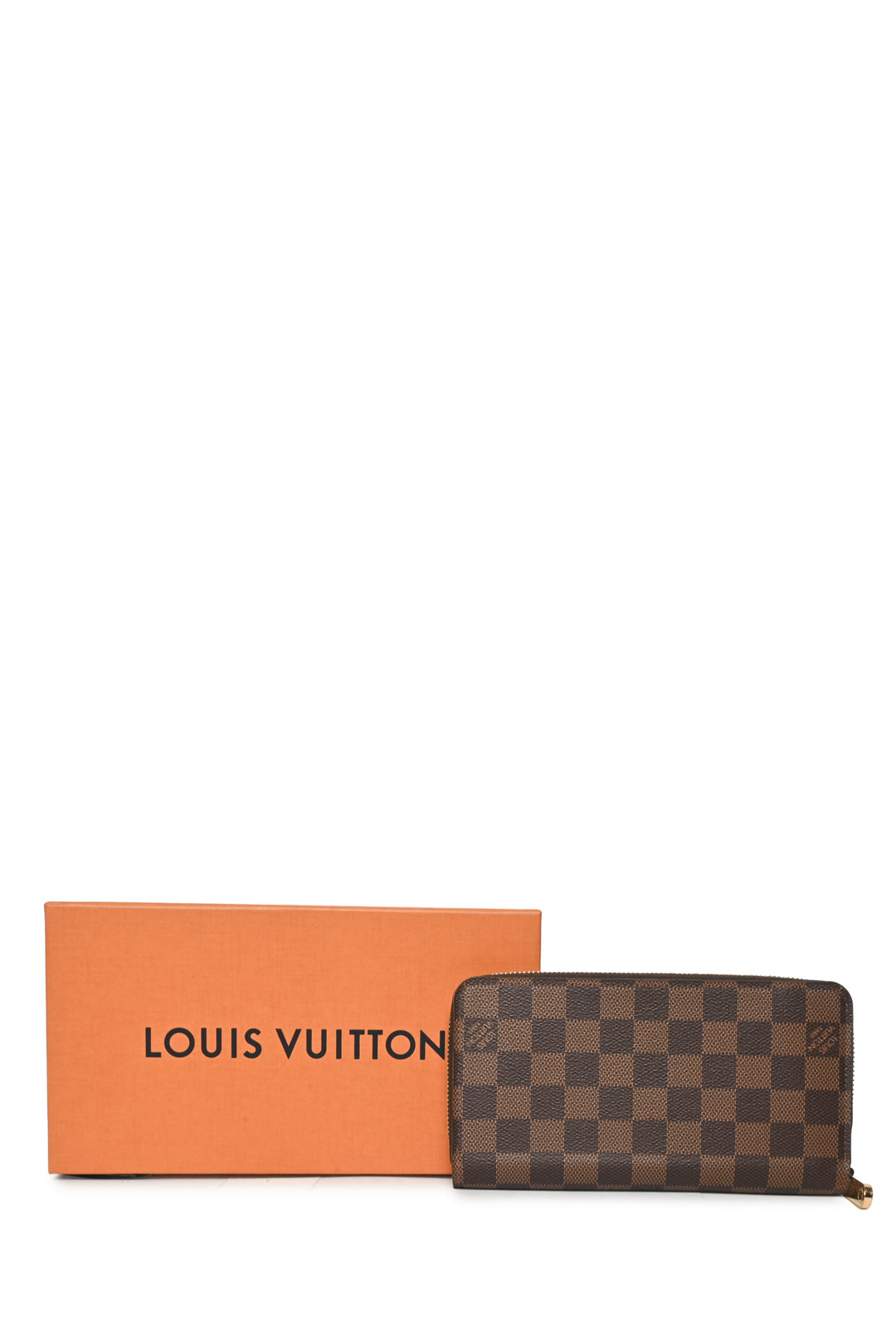 Louis Vuitton 2021 Damier Ebene Zippy Wallet