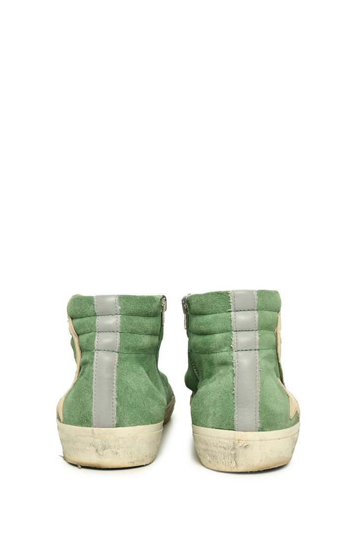 Golden Goose Size 42 Slide In Superstar High Top Sneaker