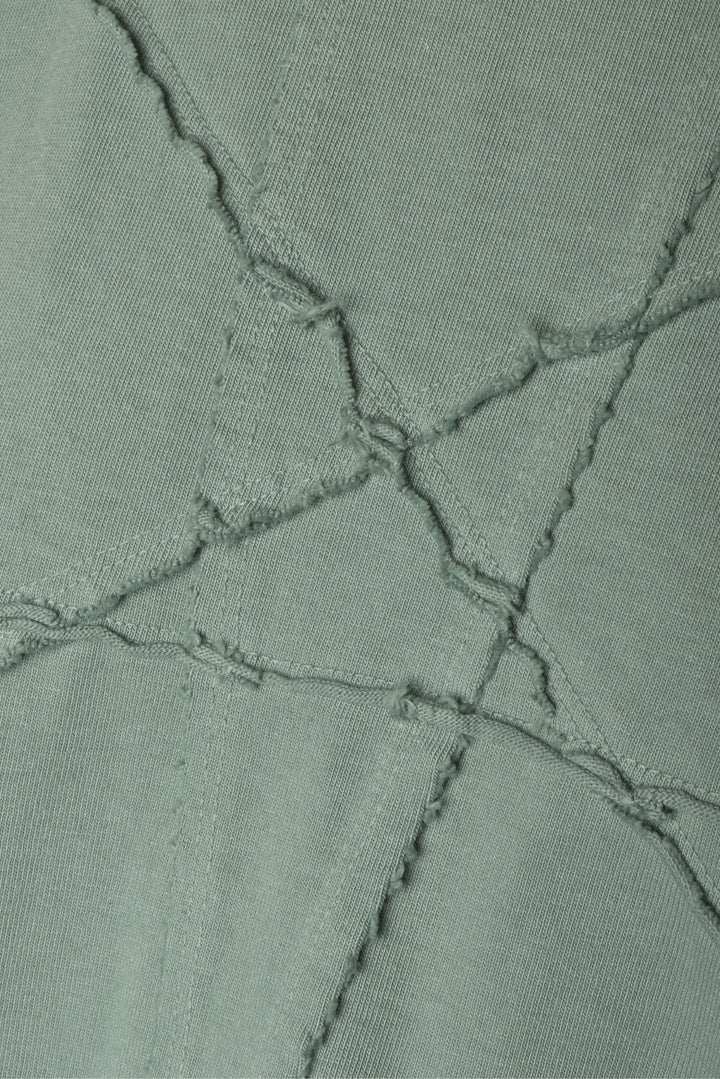 Rick Owens DRKSHDW Size OS Men's Crater Seam Detail T Shirt Long Sleeve