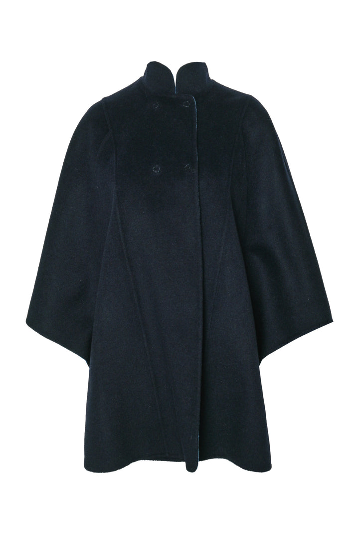 St. John Size P Wool & Angora Blend Poncho