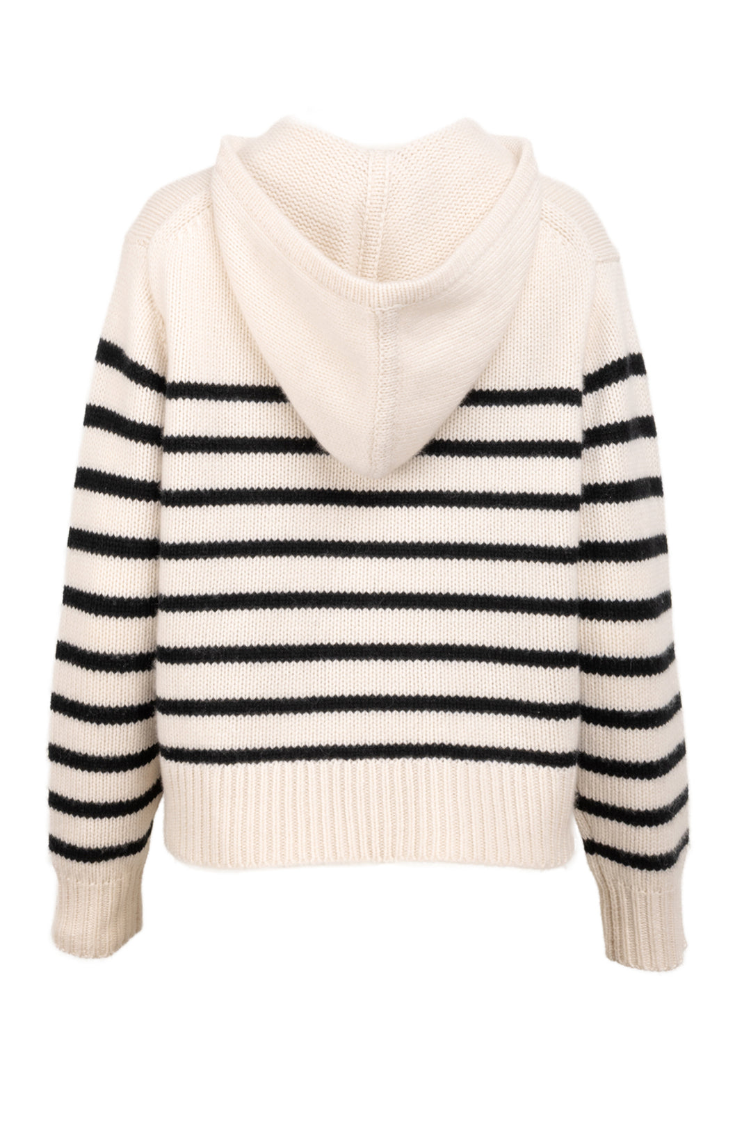 Nili Lotan Size XS Hooded Striped Cashmere Sweater