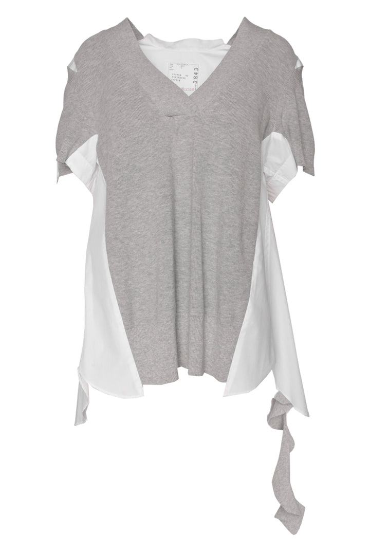 Sacai Size 2 Shirt Insert Knit Tops