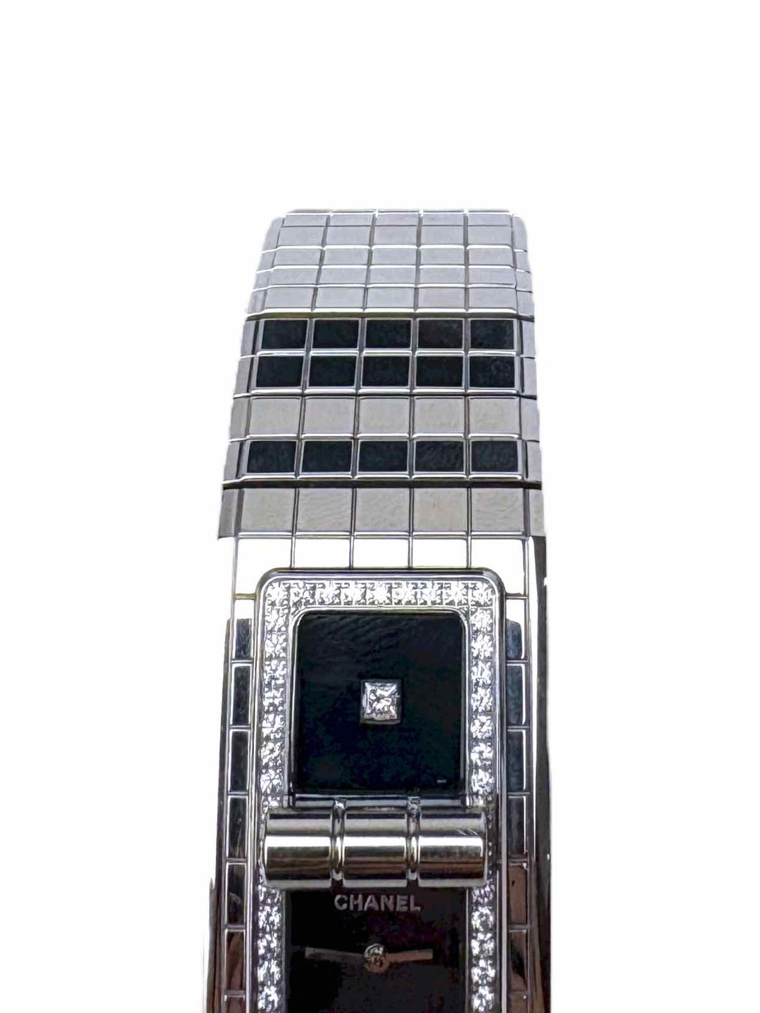 Chanel Code Coco Diamond Encrusted Stainless Steel Watches