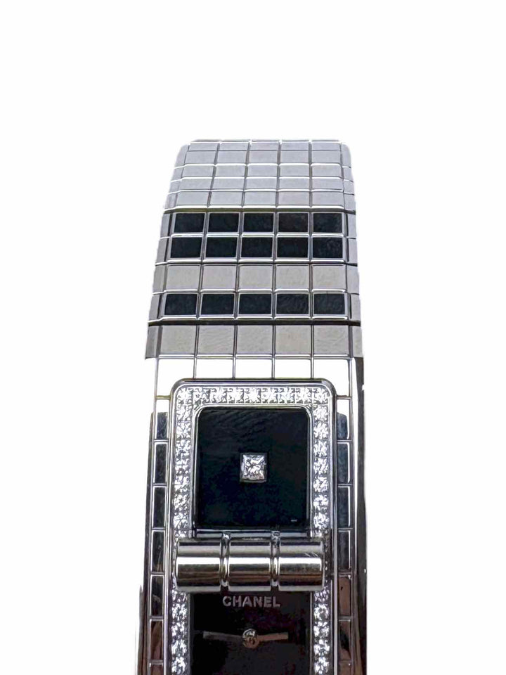 Chanel Code Coco Diamond Encrusted Stainless Steel Watches