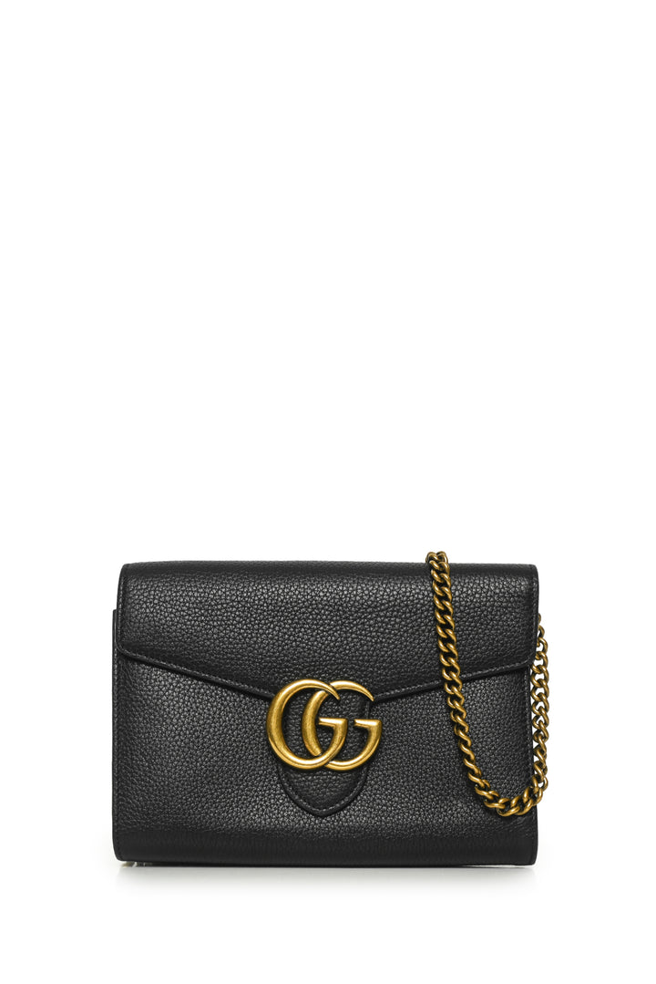 Gucci GG Marmont Chain Wallet Crossbody